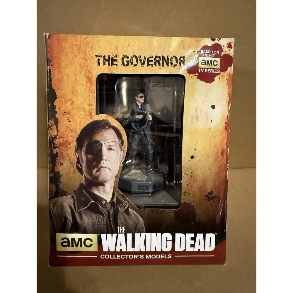 The Walking Dead‎ Official Collectors Models AMC Governor Figurine Eaglemoss New